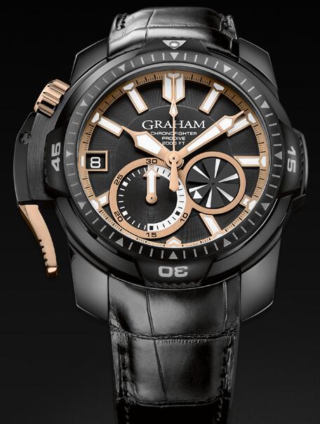 Graham Chronofighter Prodive 2CDAZ.B04A Replica Watch